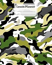 Lesson Planner with 121 Pages and Leopard Cover