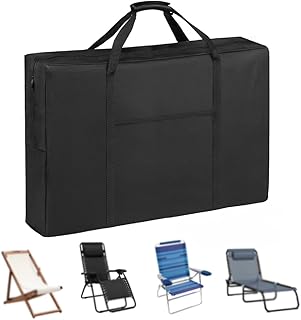 Large Water-Resistant Folding Chair Storage Bag