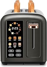 2-Slice Touch Screen Toaster with Wide Slots