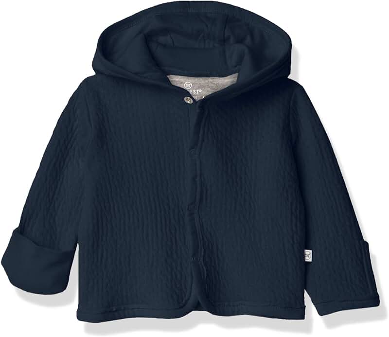 Organic Cotton Hooded Baby Jacket