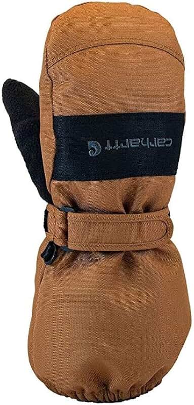 Waterproof insulated toddler mitten with zip cuff