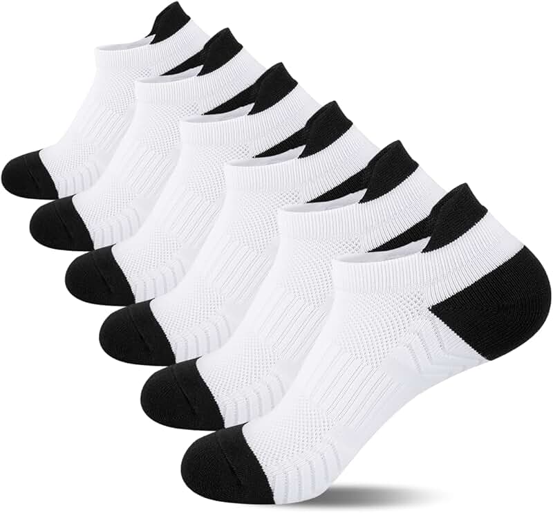 Women's Cushioned Low Cut Ankle Socks for Sports and Casual Wear
