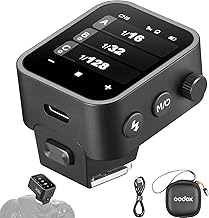 Wireless Flash Trigger with Touchscreen and Compact Design