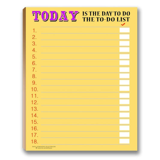 Funny To Do List Notepads, Assorted Pack