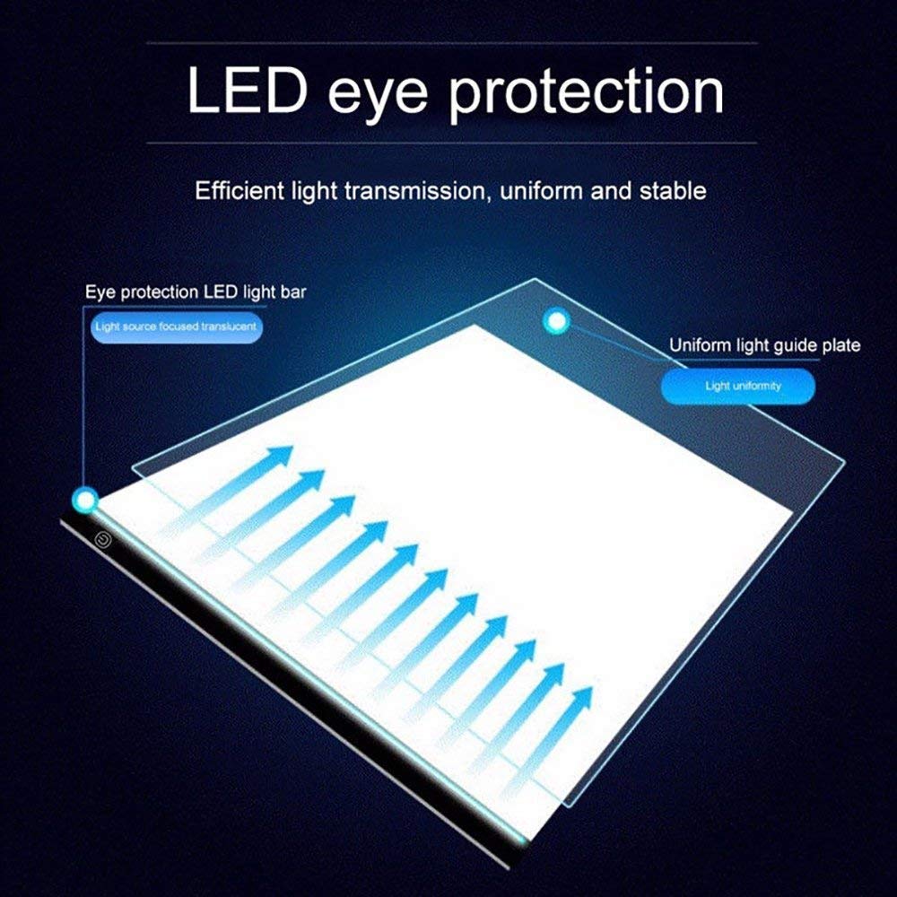 A4 Ultra-Thin Portable LED Light Box Tracer