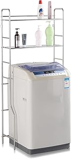 Stainless Steel 2-Tier Over Washer Dryer Shelf