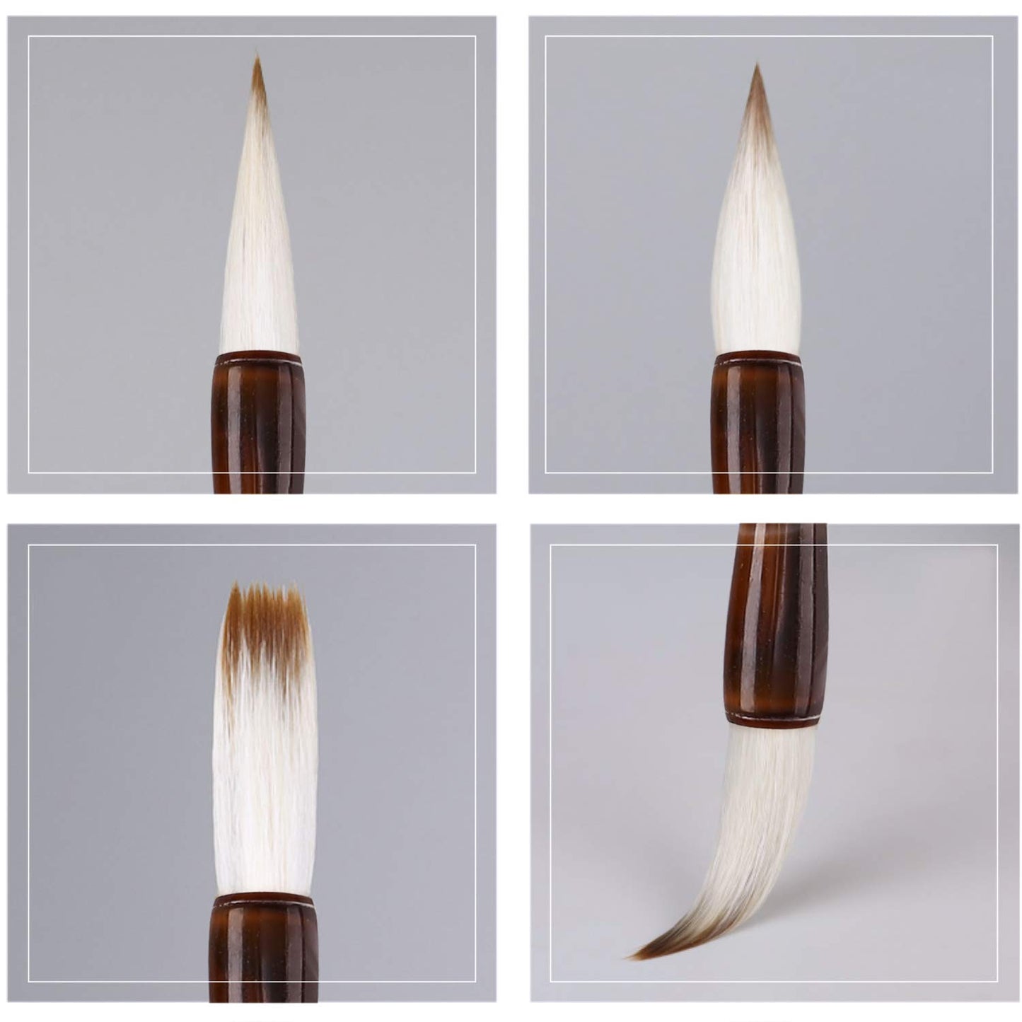 Chinese Calligraphy Brush Sheep and Wolf Hair Small