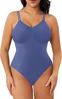 Sleeveless Tummy Control Shapewear Bodysuit for Women