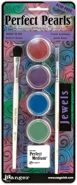 Perfect Pearls Embellishment Pigment Kit with Jewels