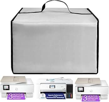 Silver cover for mobile and tablet printers