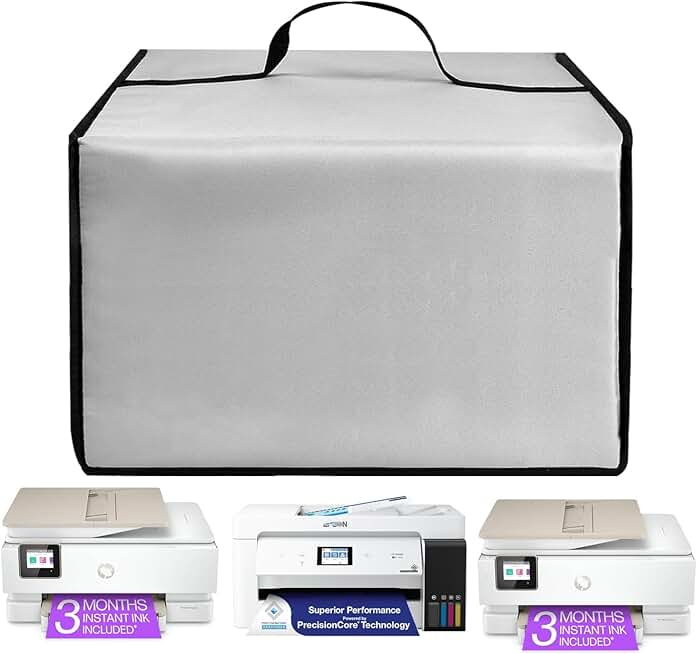 Silver cover for mobile and tablet printers