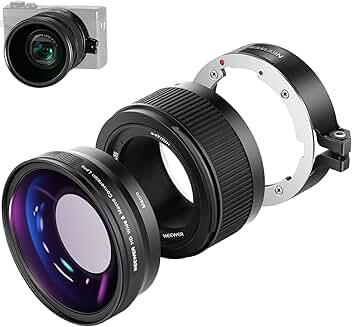 Wide Angle and Macro Lens Kit for G7X Mark III