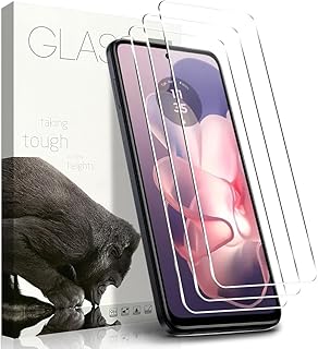 Three-Pack Tempered Glass Screen Protectors for Moto G Power 5G
