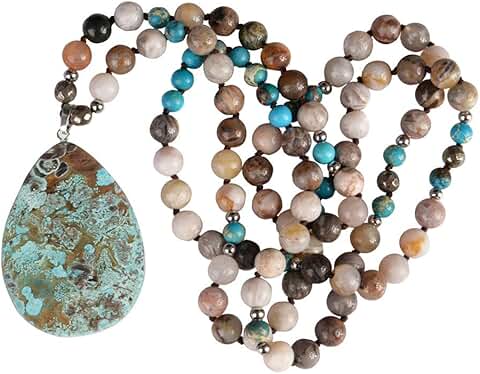 Chakra 108 Mala Beads for Meditation and Healing