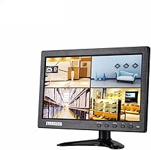 10.1 Inch Portable Laptop and CCTV Monitor with HDMI, VGA, Speakers, USB, Remote