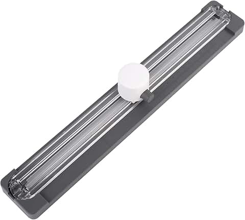 12-Inch Multi-Function Paper Cutter with Straight, Wave, Perforated Blades