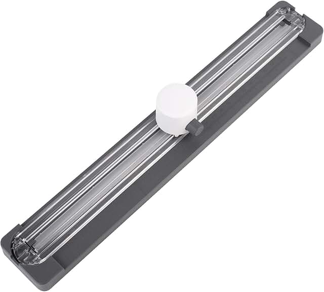 12-Inch Multi-Function Paper Cutter with Straight, Wave, Perforated Blades