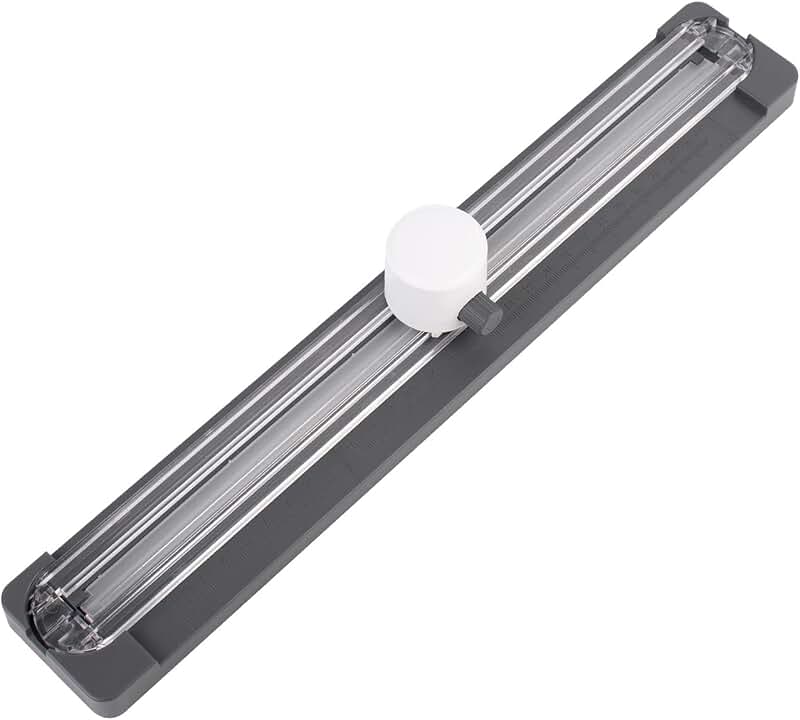 12-Inch Multi-Function Paper Cutter with Straight, Wave, Perforated Blades