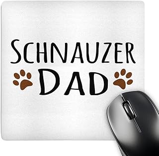 Muddy brown paw prints dog lover mouse pad