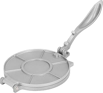 Heavy Duty Aluminum Tortilla Press, 7.7 inches