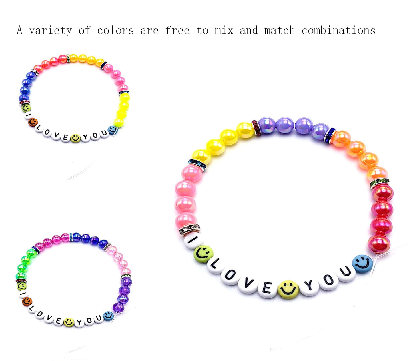 24-Color 8mm Pearl Bead Jewelry Making Kit for DIY Crafts
