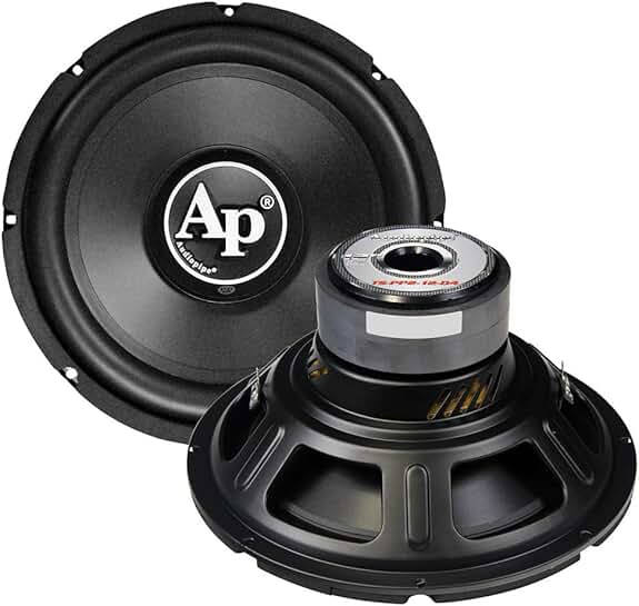 12-inch car subwoofer, dual 4 ohms, 1000W max