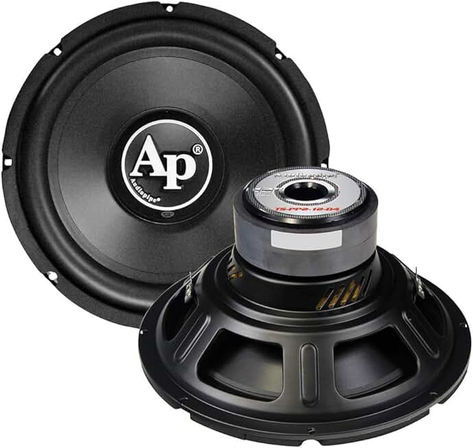 12-inch car subwoofer, dual 4 ohms, 1000W max
