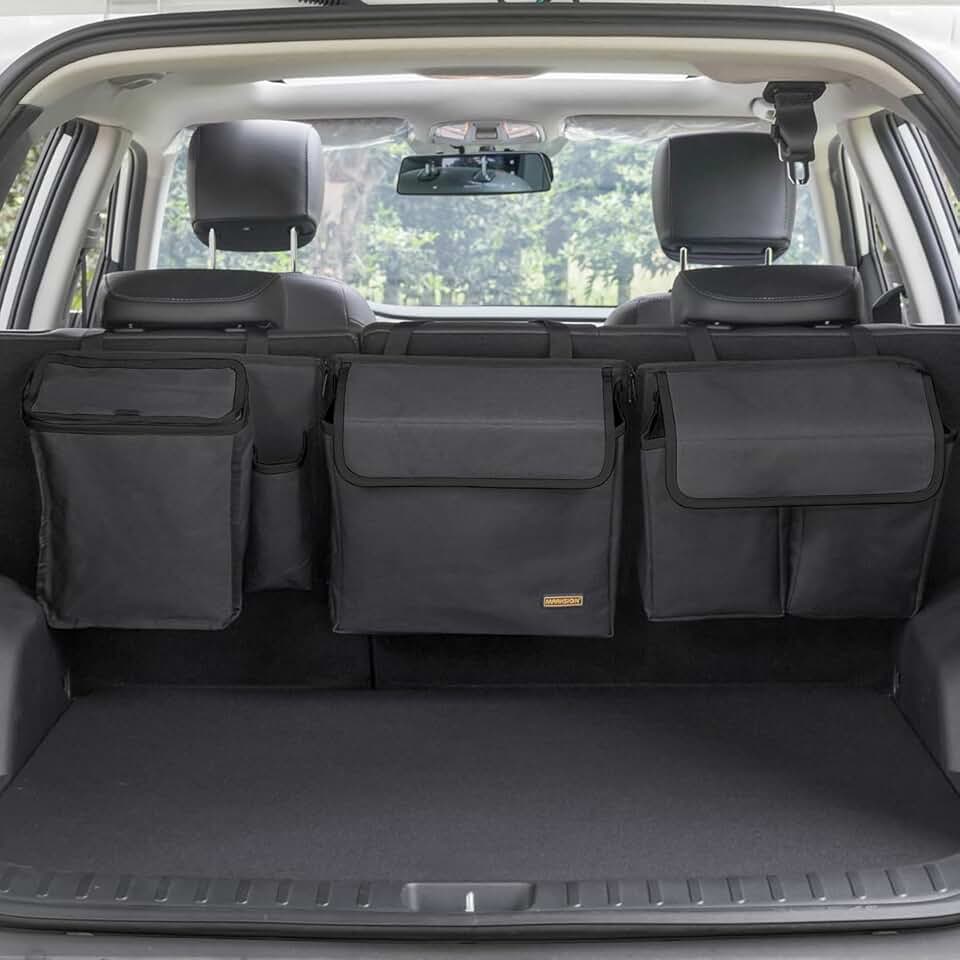 Deluxe SUV and RV Trunk and Backseat Organizer