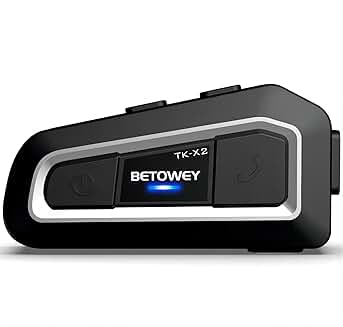 Motorcycle Bluetooth Headset with FM Radio and Microphone