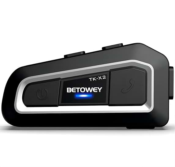 Motorcycle Bluetooth Headset with FM Radio and Microphone