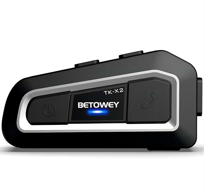 Motorcycle Bluetooth Headset with FM Radio and Microphone