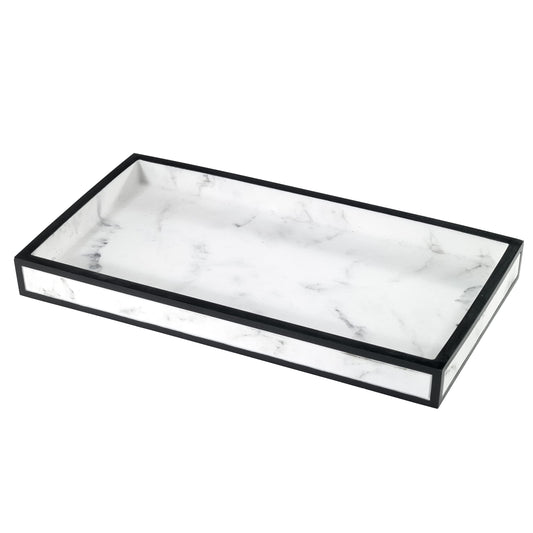 Jasper  Tray, White Black
