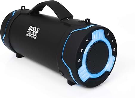 Portable weatherproof Bluetooth stereo speaker with 3-inch full-range and tweeters