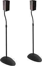 Adjustable Universal Speaker Stands with Cable Management