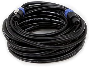 50-Foot Black NL4FC Female to Female Speaker Cable