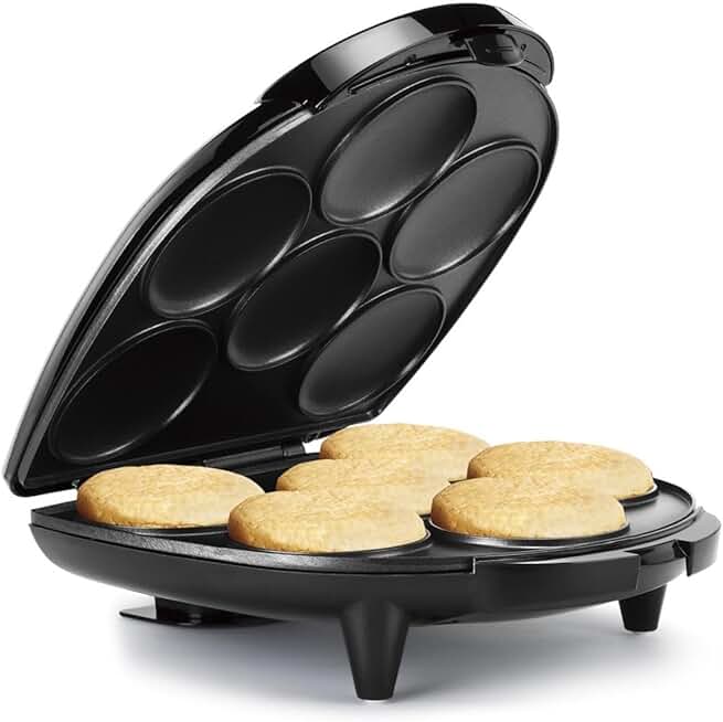 Non-Stick 6-Section Multi-Food Maker for Snacks
