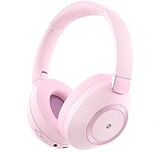 Wireless Over-Ear Headphones with Noise Cancellation and Long Battery Life