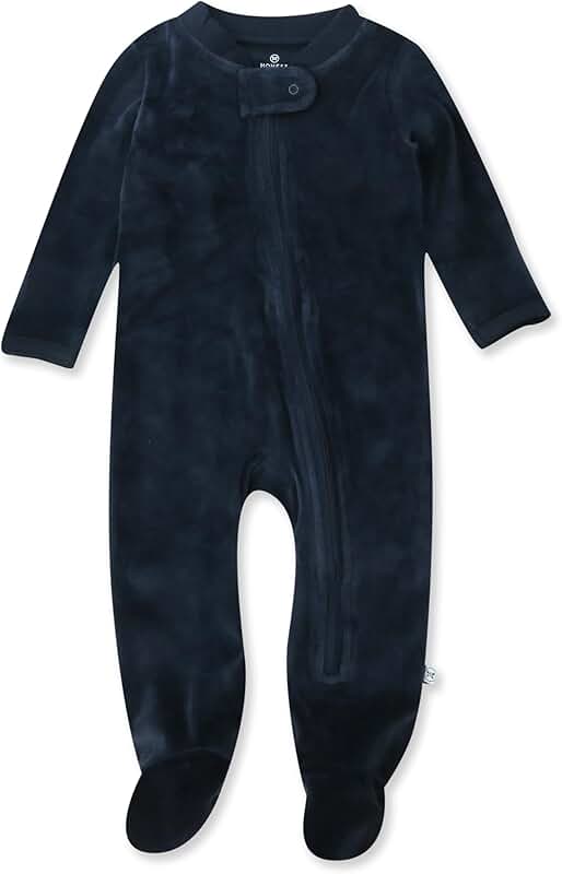 Unisex Baby Velour Sleep and Play Pajama
