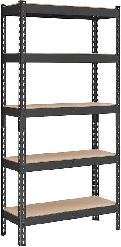 5-Tier Adjustable Storage Shelves, 2310 lb Capacity