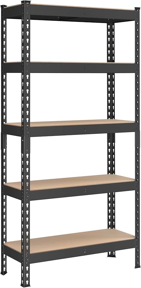 5-Tier Adjustable Storage Shelves, 2310 lb Capacity