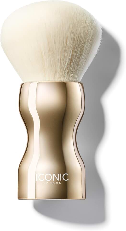 Tan and Buff Face and Body Makeup Brush