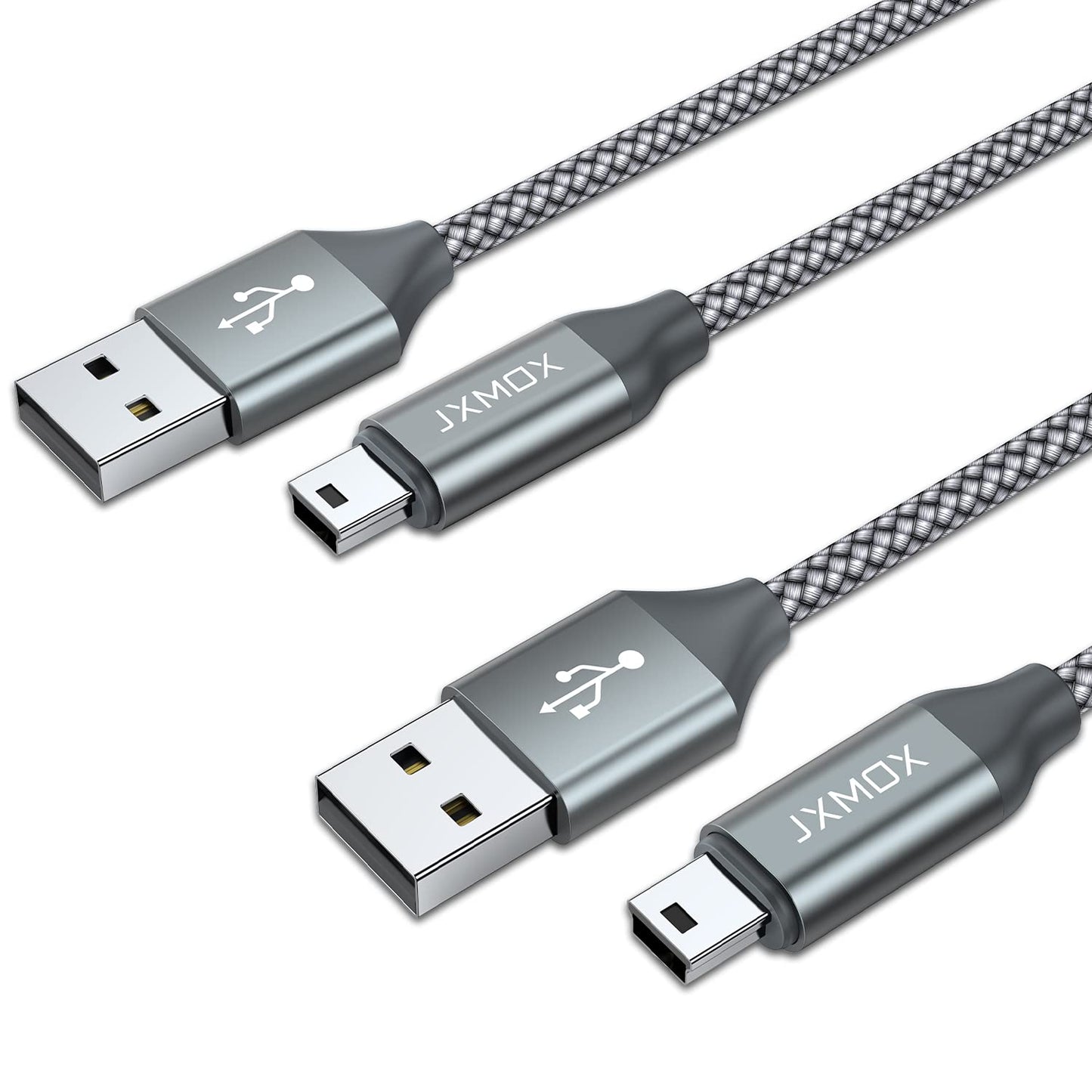 Mini USB Charging Cable, 3.3ft, 2 Pack