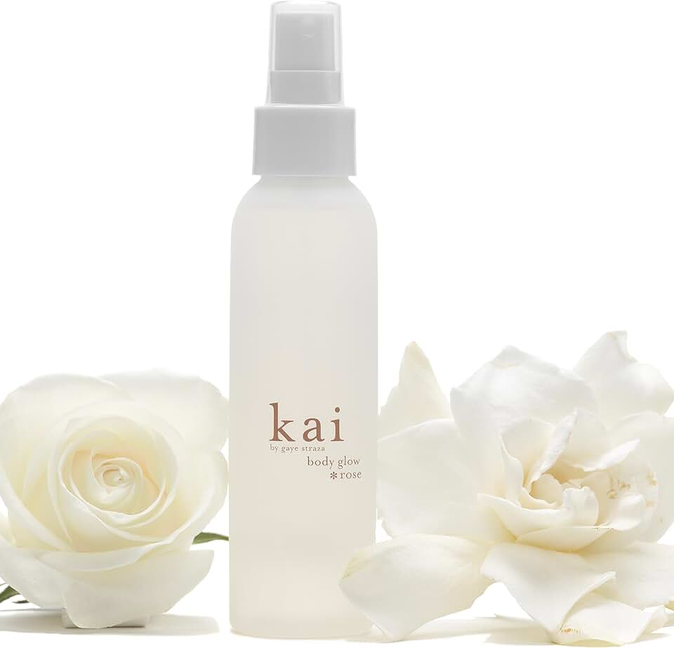 Body glow rose dry body oil with jojoba and chamomile