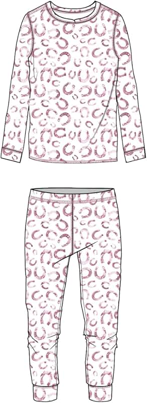 Baby Girl's Long Sleeve Pajama Set
