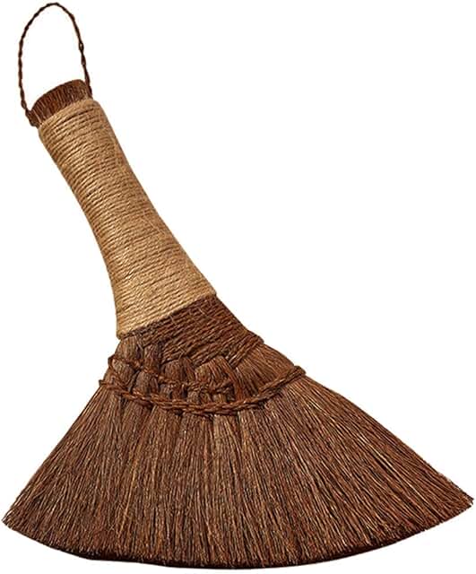 Small Hand Broom with Soft Bristles for Dusting