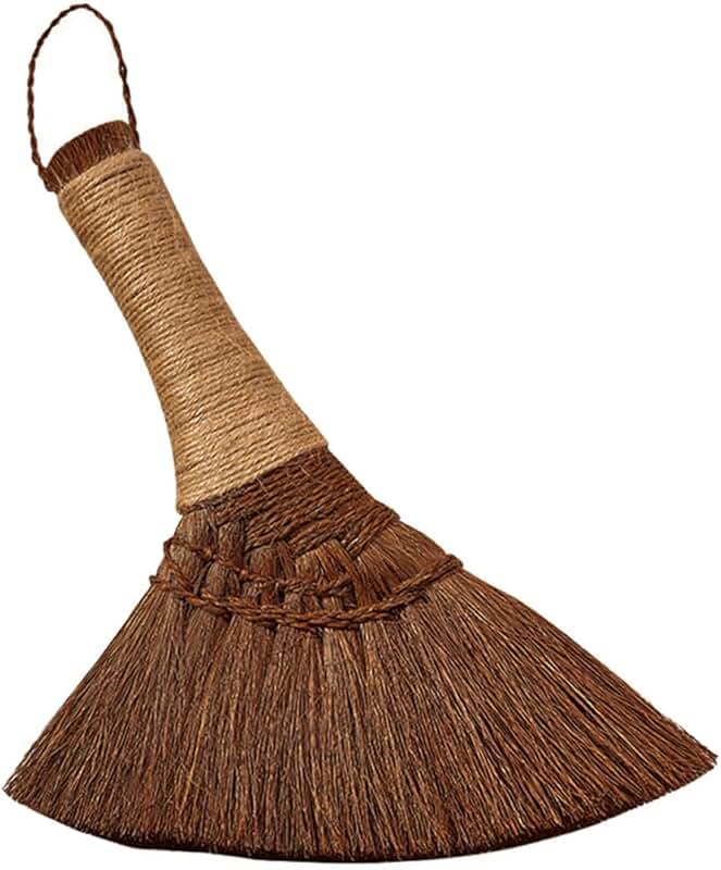 Small Hand Broom with Soft Bristles for Dusting