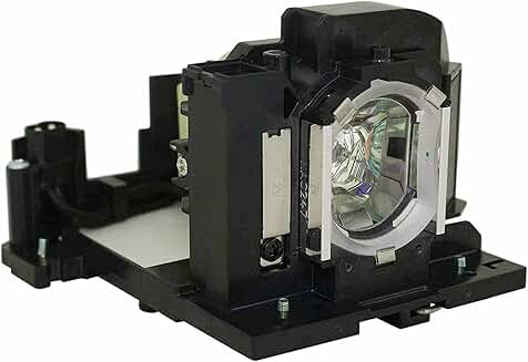 Replacement lamp bulb with housing for projector