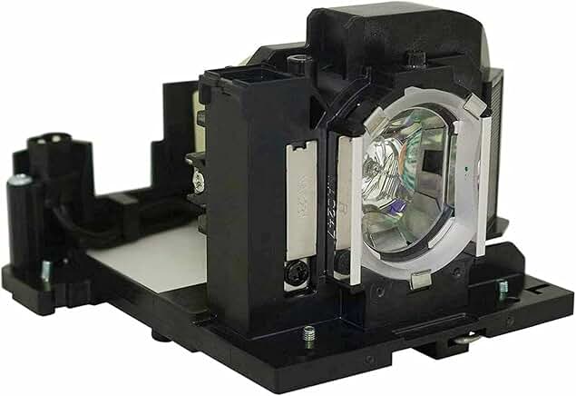 Replacement lamp bulb with housing for projector