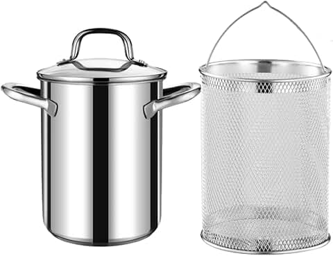 Stainless Steel Asparagus and Pasta Cooking Pot