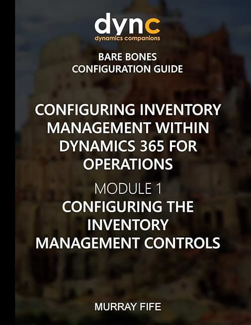 Setting Up Inventory Management in Dynamics 365